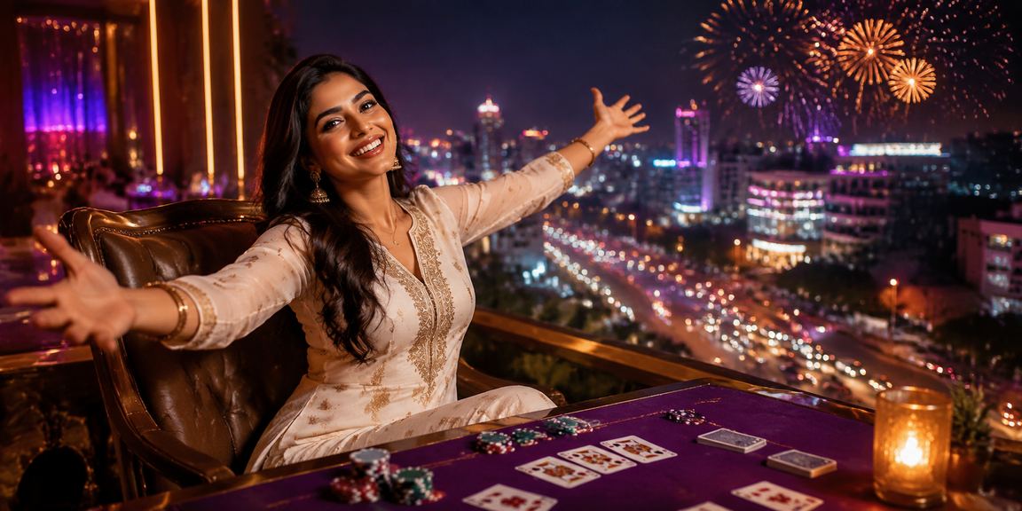 Live casino dealer facilitating smooth payments at 5010